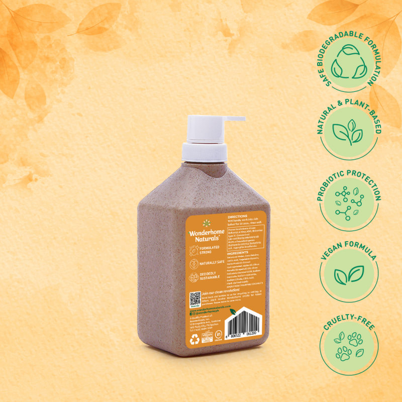 Natto Hydrating Hand Wash - 450ML Yuzu Peel - Image 5
