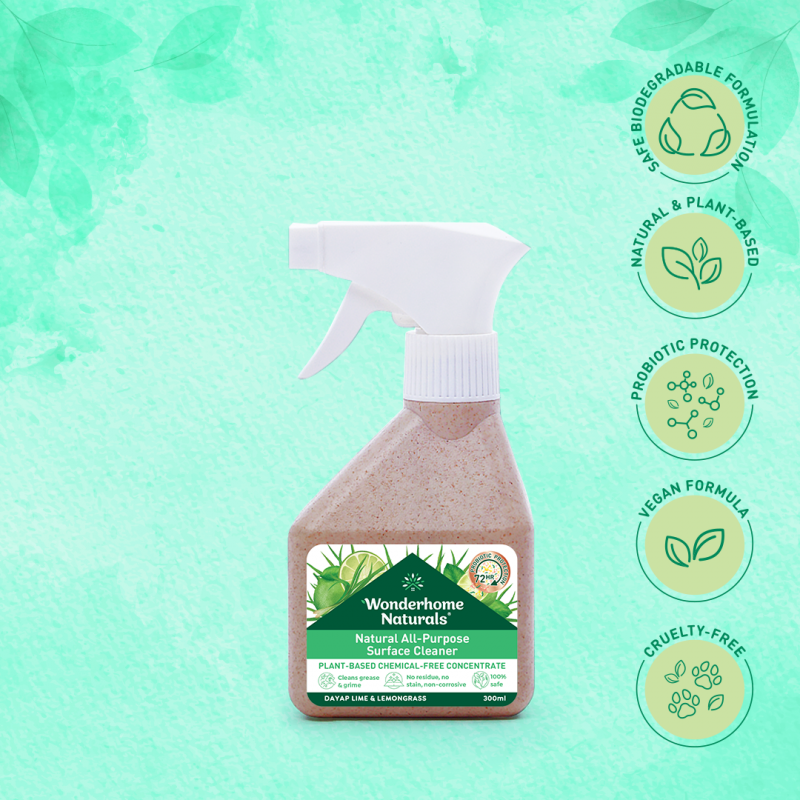Natural All-Purpose Surface Cleaner - 300ML Dayap Lime & Lemongrass
