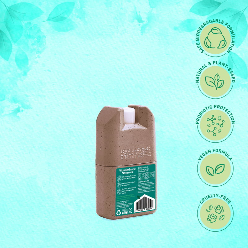 Natto Hydrating Hand Sanitizer - 50ML Wild Woodsage - Image 3