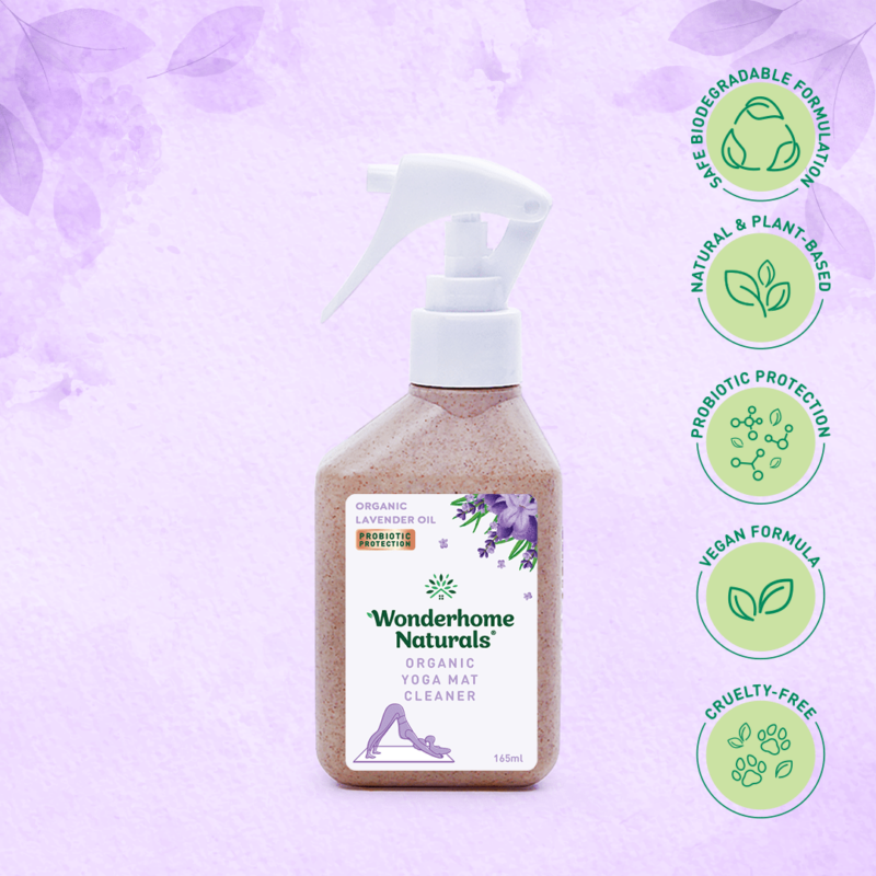 Organic Yoga Mat Cleaner - 165ML Organic Lavender Oil