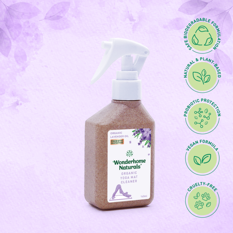 Organic Yoga Mat Cleaner - 165ML Organic Lavender Oil - Image 2
