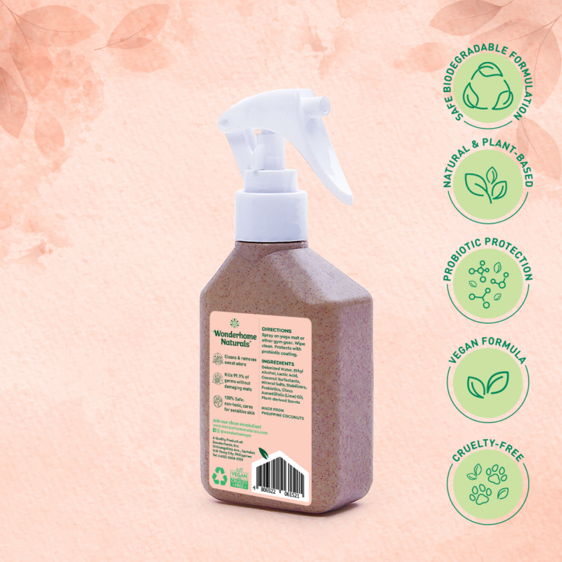 Organic Yoga Mat Cleaner - 165ML Organic Citrus Oil - Image 4