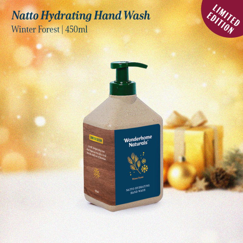 Wonderhome Naturals Limited Edition Hand Wash Winter Forest 450ml