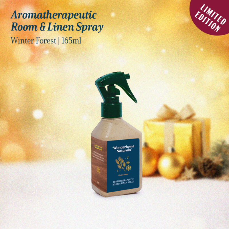 Wonderhome Naturals Limited Edition Room and Linen Spray Winter Forest 165ml