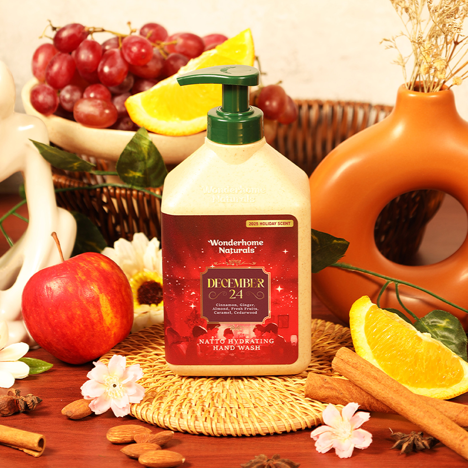 Wonderhome Limited Edition Hand Wash December24 450ml