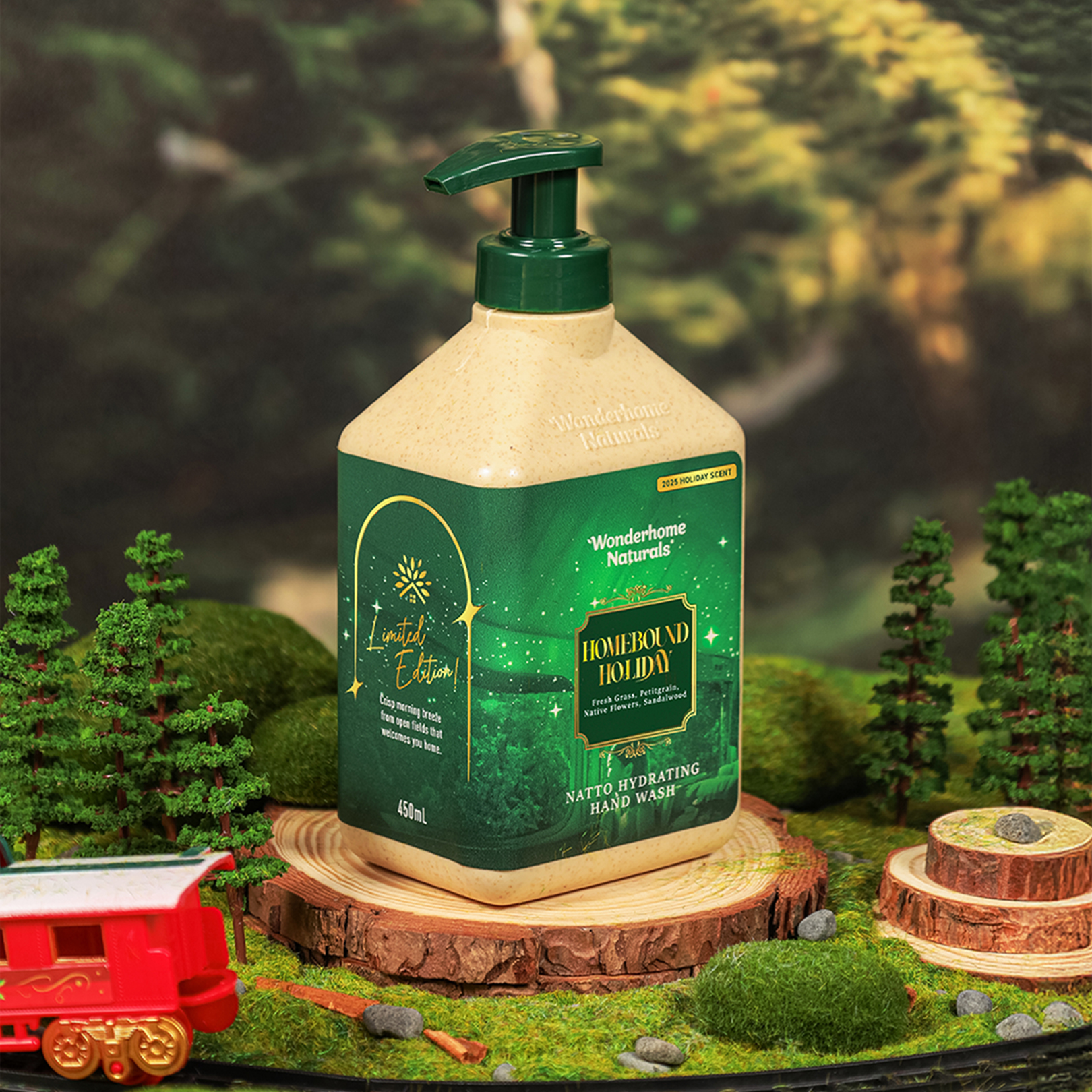 Wonderhome Limited Edition Hand Wash Homebound Holiday 450ml - Image 2