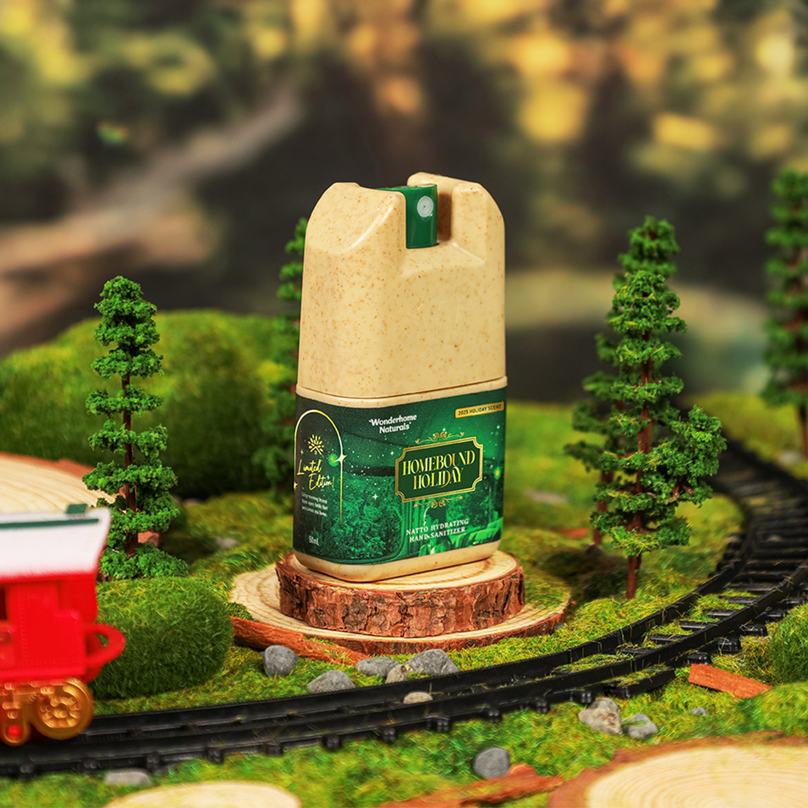 Wonderhome Limited Edition Hand Sanitizer Homebound Holiday 50ml - Image 2