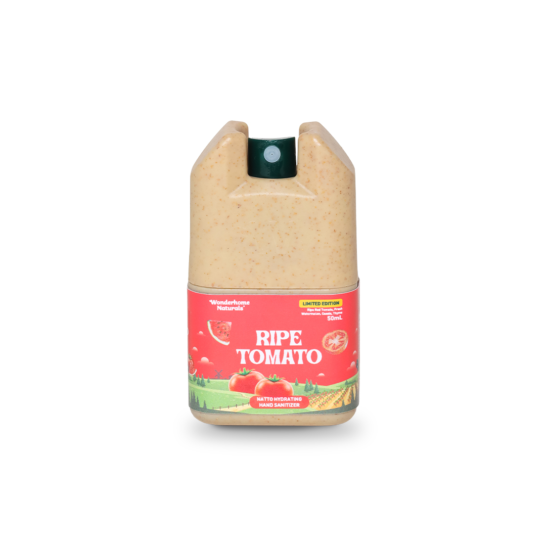 Natto Hydrating Hand Sanitizer 50ML Ripe Tomato - Image 2