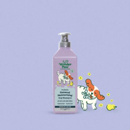 WonderPaw Oatmeal Moisturizing Dog Shampoo Jeju Pear and Wildflower 450ml