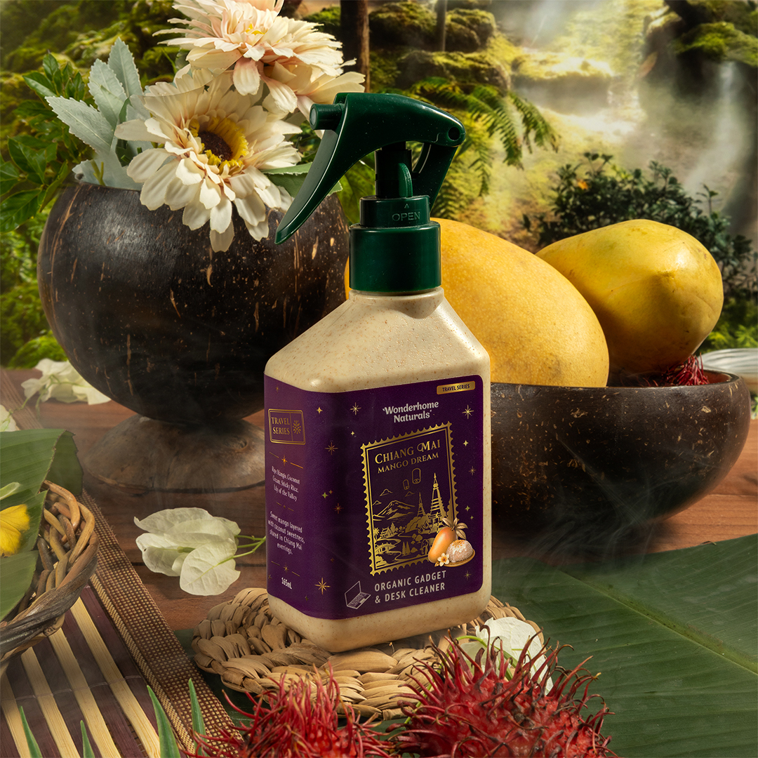 Limited Edition Organic Gadget and Desk Cleaner Chiang Mai Mango Dream 165ML - Image 2